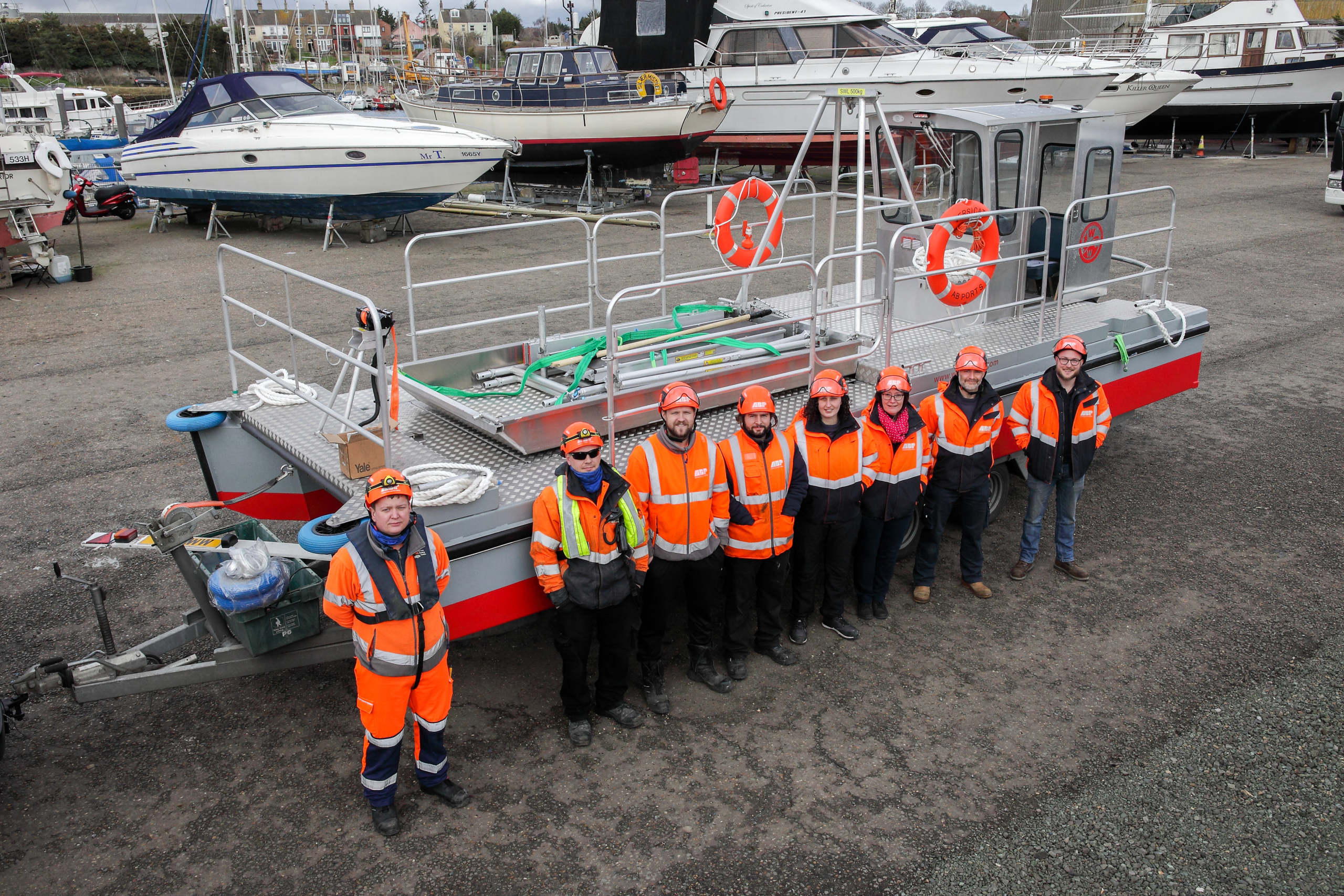 Port of Lowestoft welcomes new trash-eating hybrid ‘Gannet’